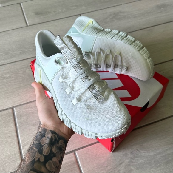 NIKE FREE METCON 5 WHITE CREAM - Picture 2 of 4